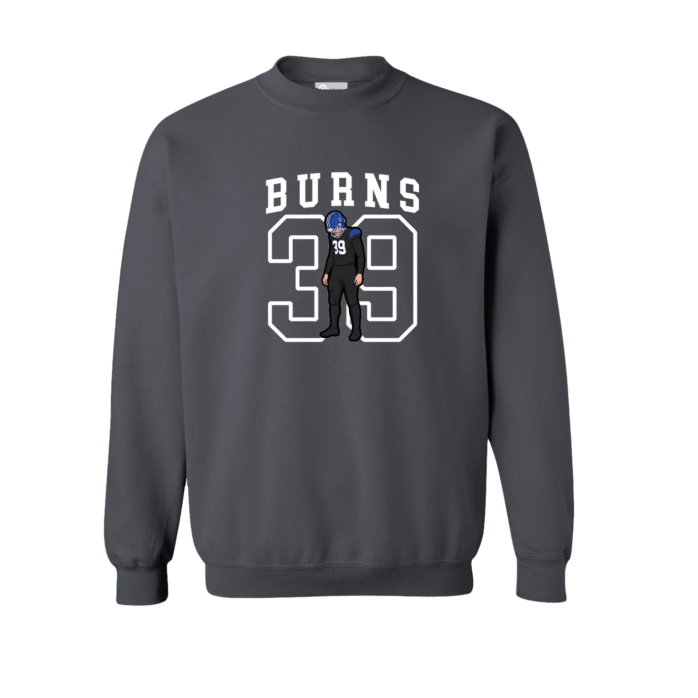 Fleece Crew — Shirsey in Grey