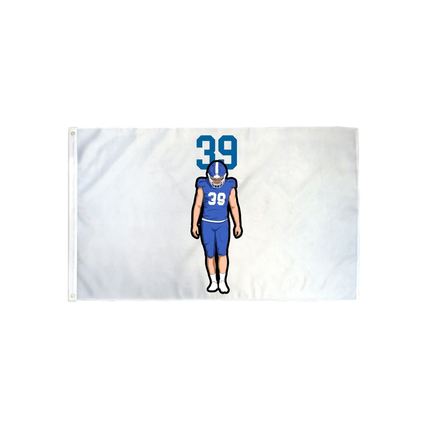 3x5 Flag — Number Top in Classic