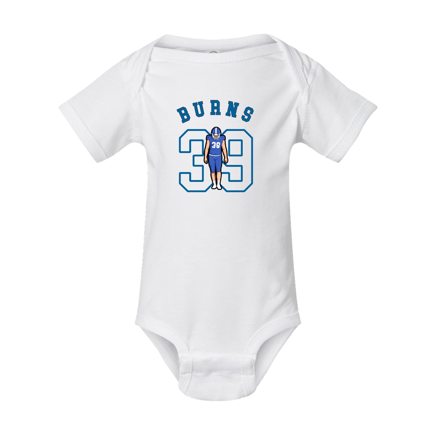 Baby Onesie — Shirsey Arch in White