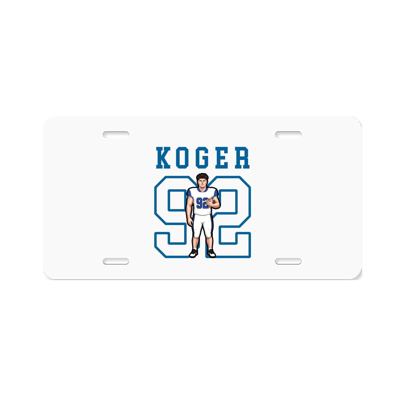 License Plate — Shirsey in Classic
