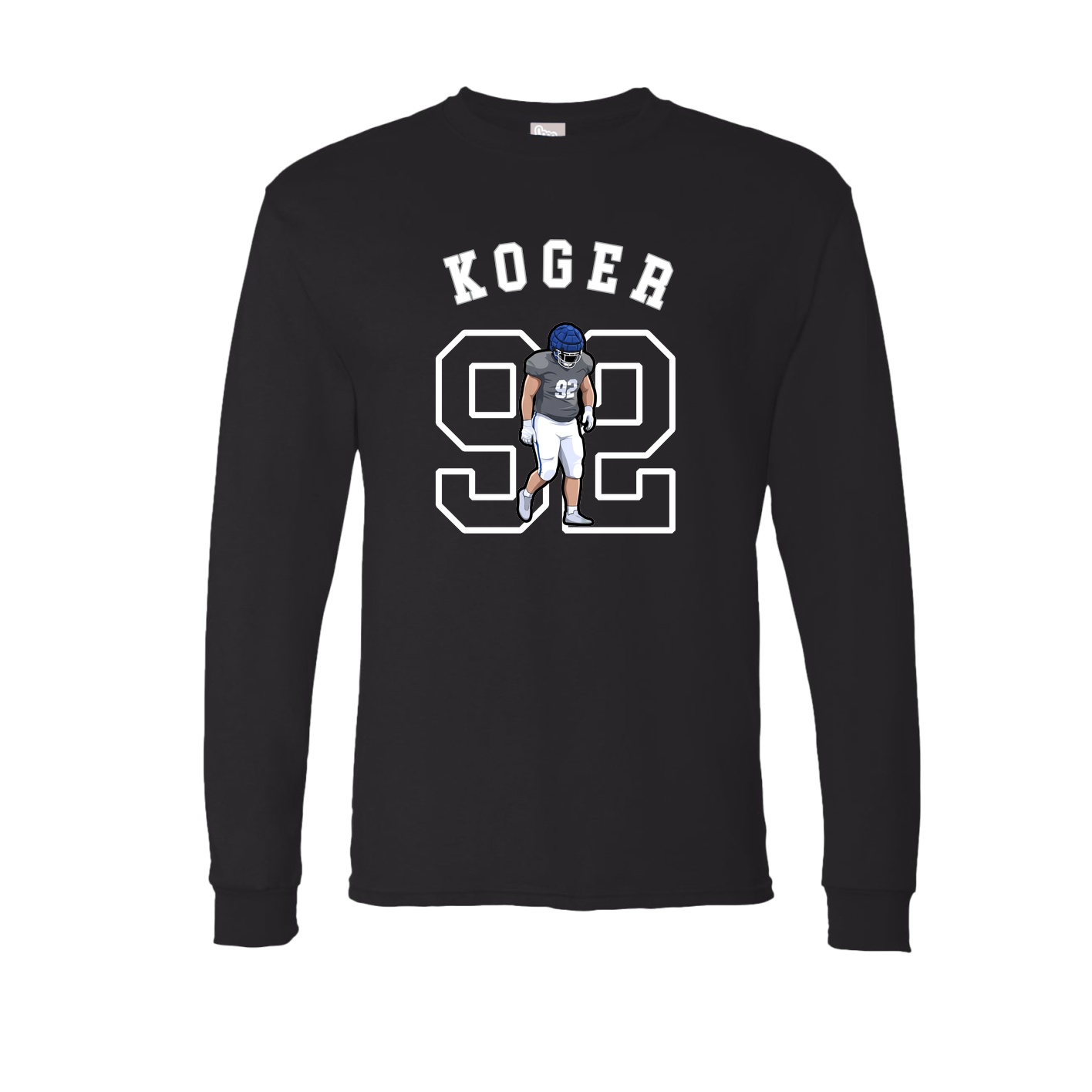 Long Sleeve Tee — Shirsey Arch in Black