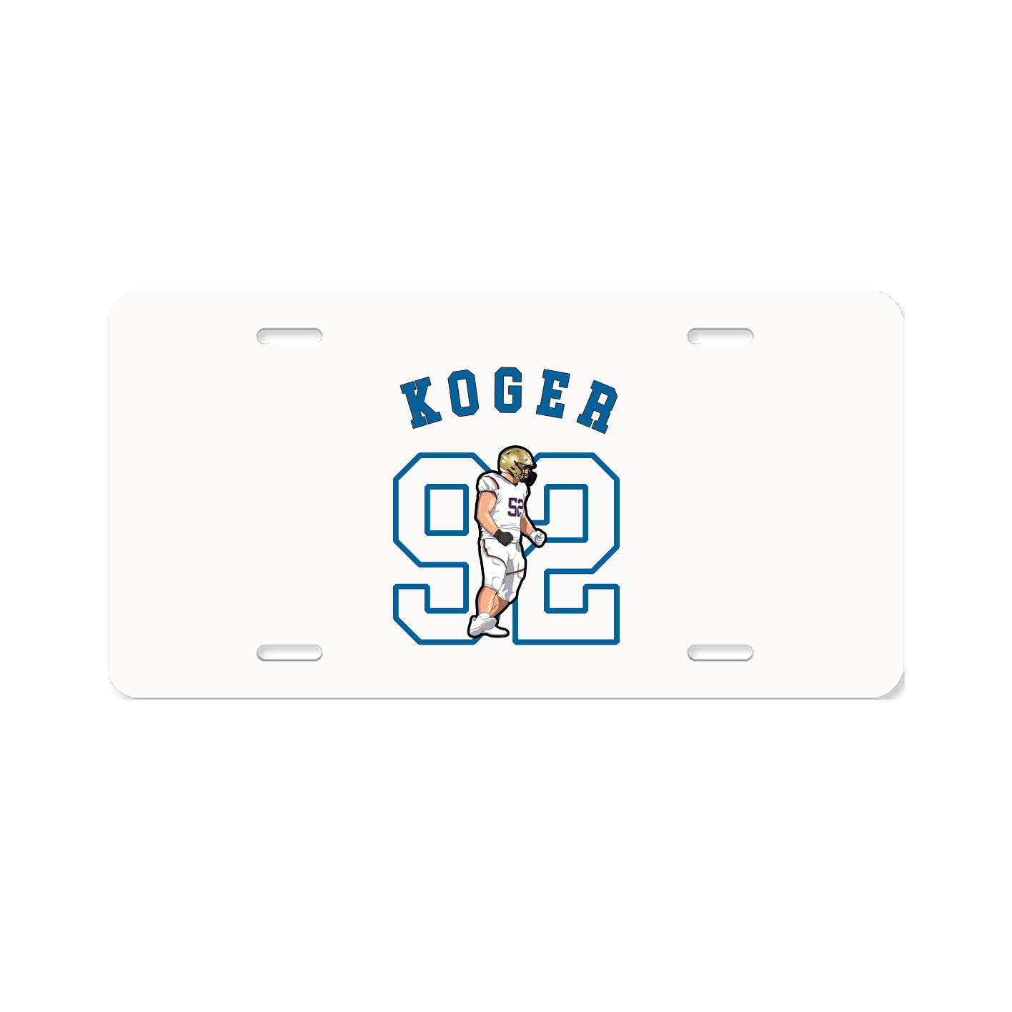 License Plate — Shirsey Arch in Classic
