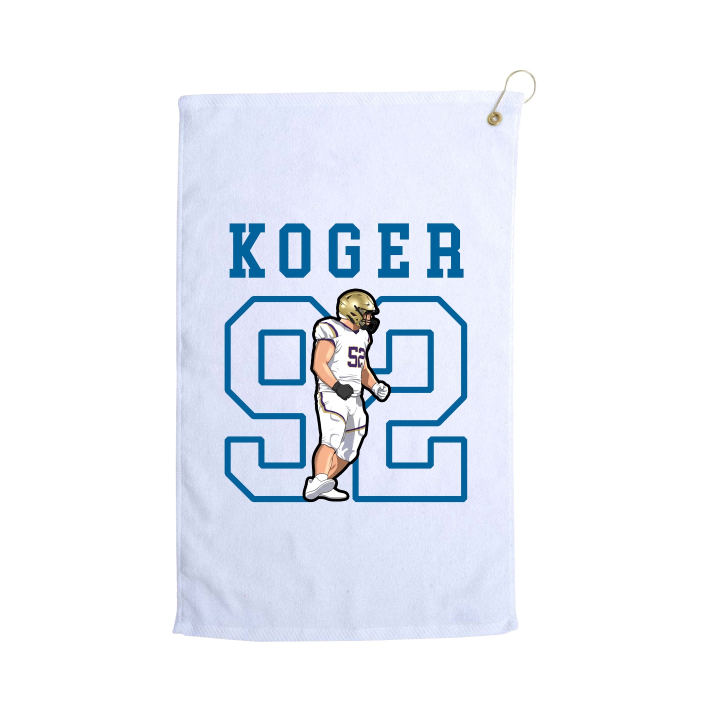 Golf Towel — Shirsey in White