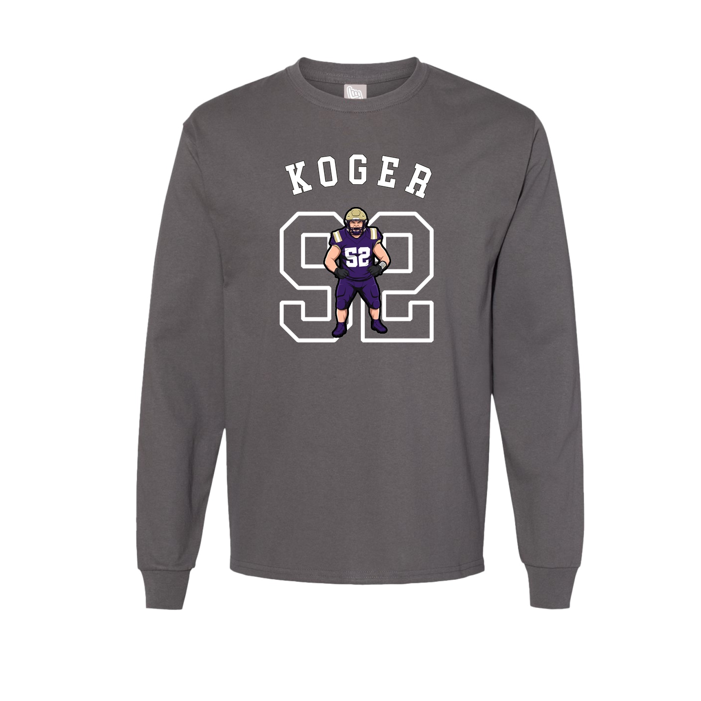 Long Sleeve Tee — Shirsey Arch in Grey