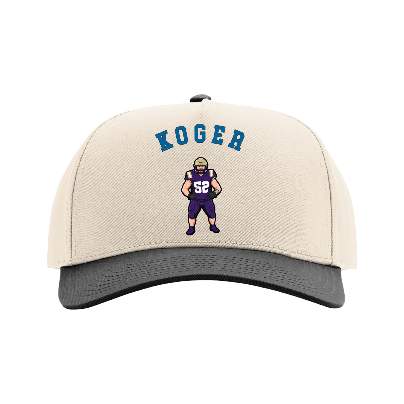 Full Fabric Five-Panel Champ Cap