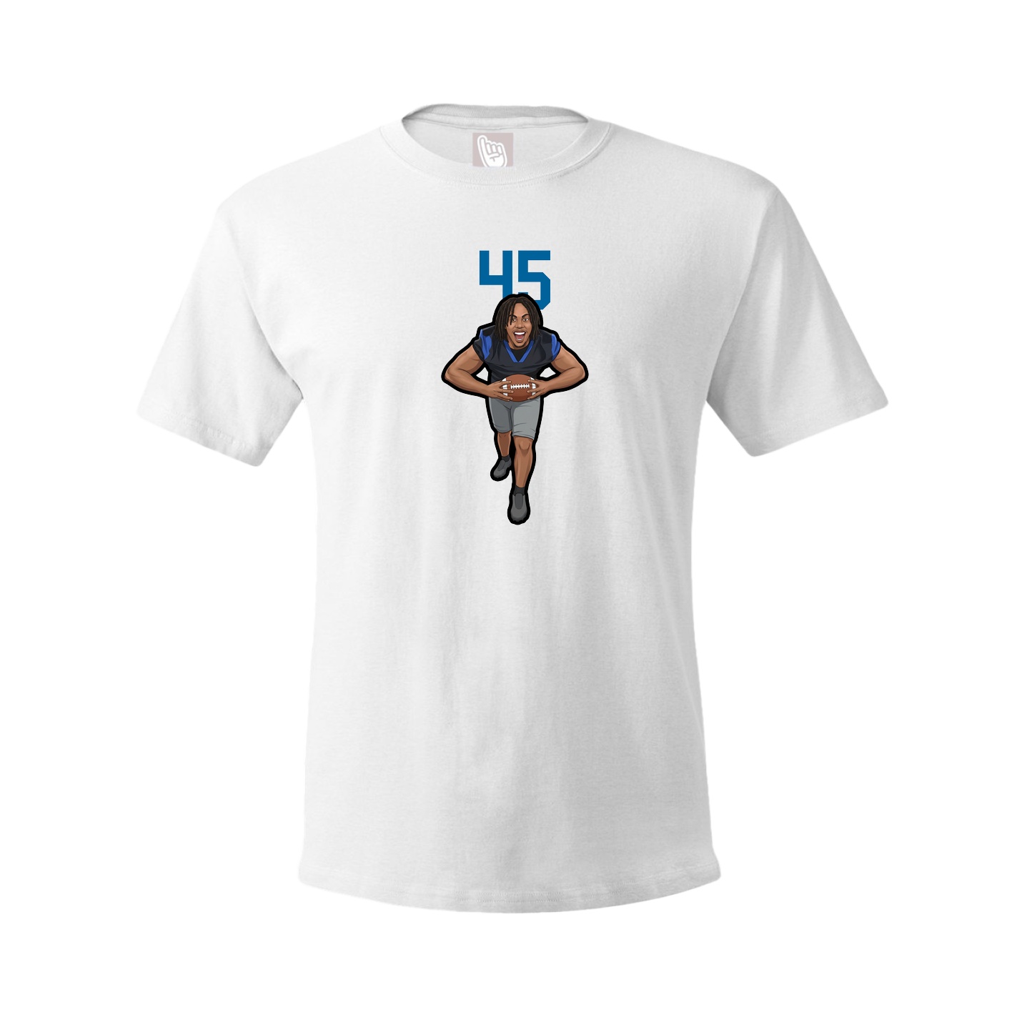 Tee — Number Top in White