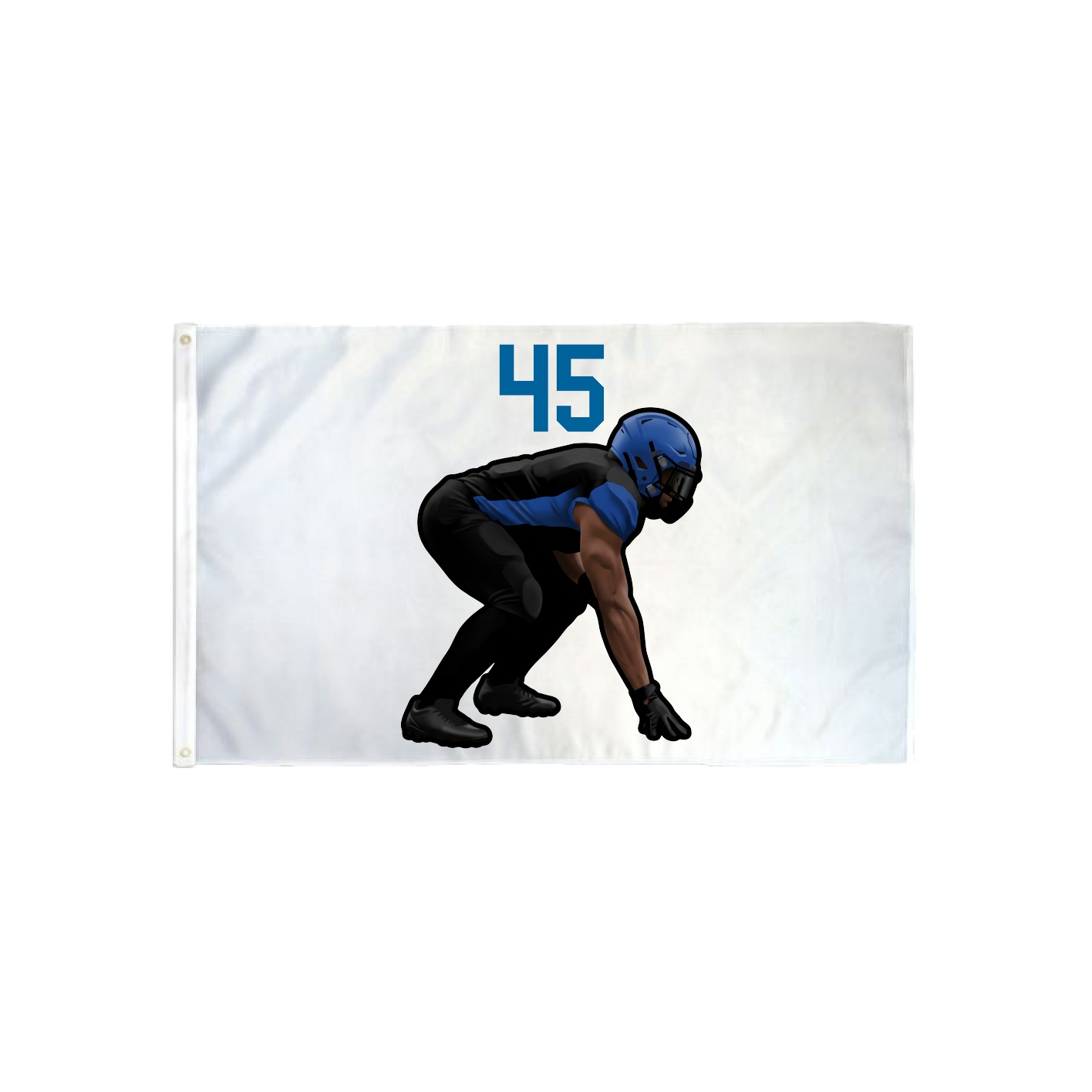 3x5 Flag — Number Top in Classic
