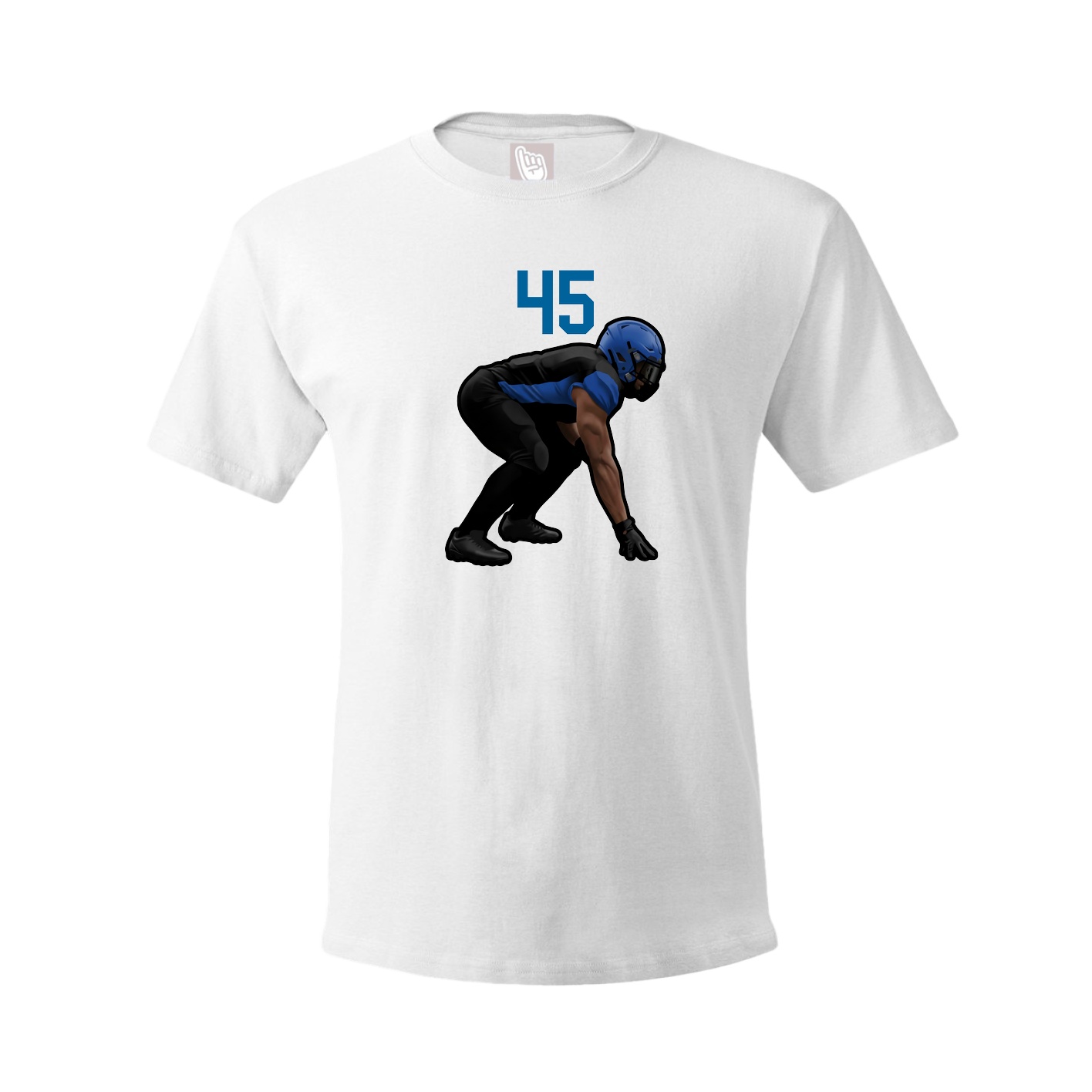 Tee — Number Top in White