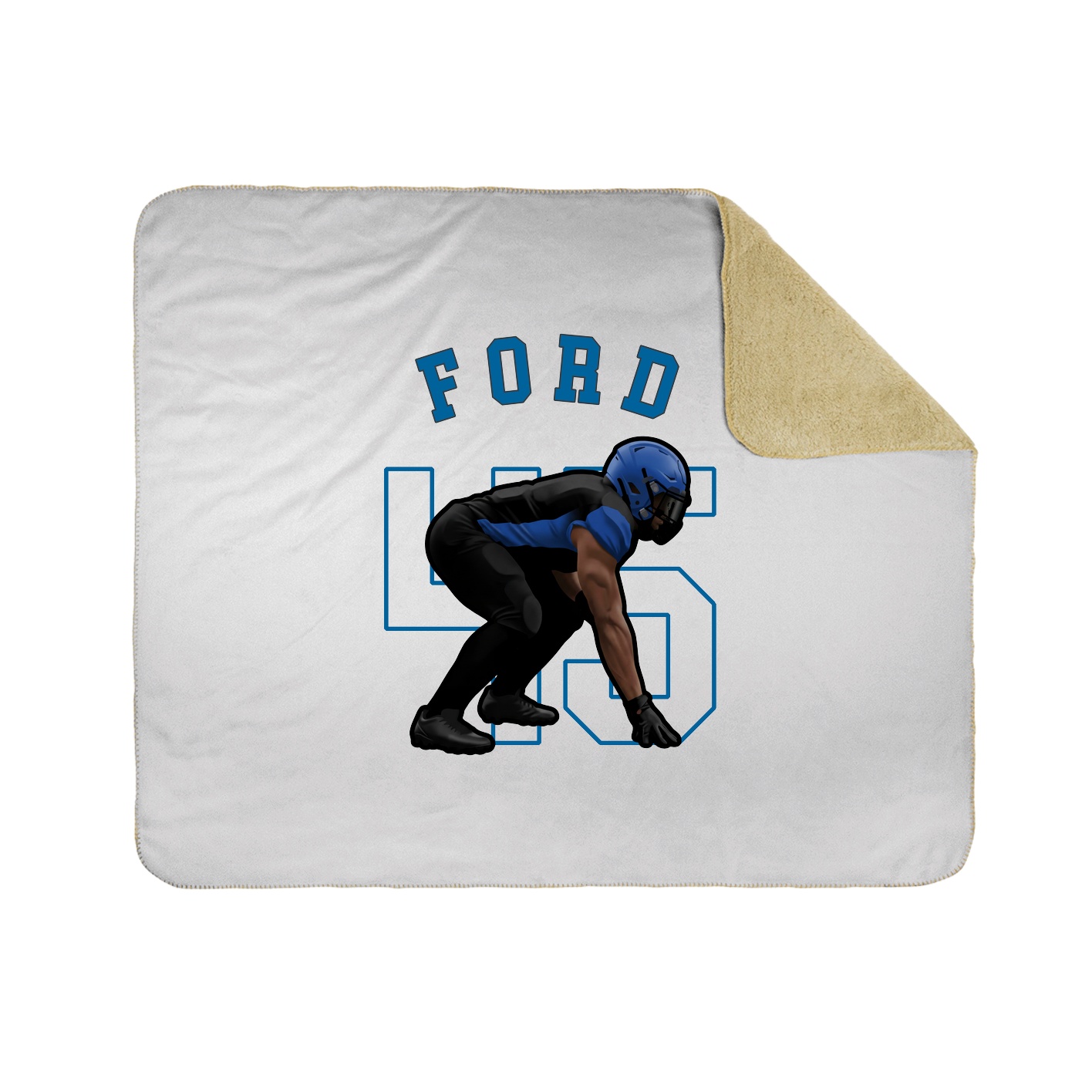 Throw Blanket — Shirsey Arch in White