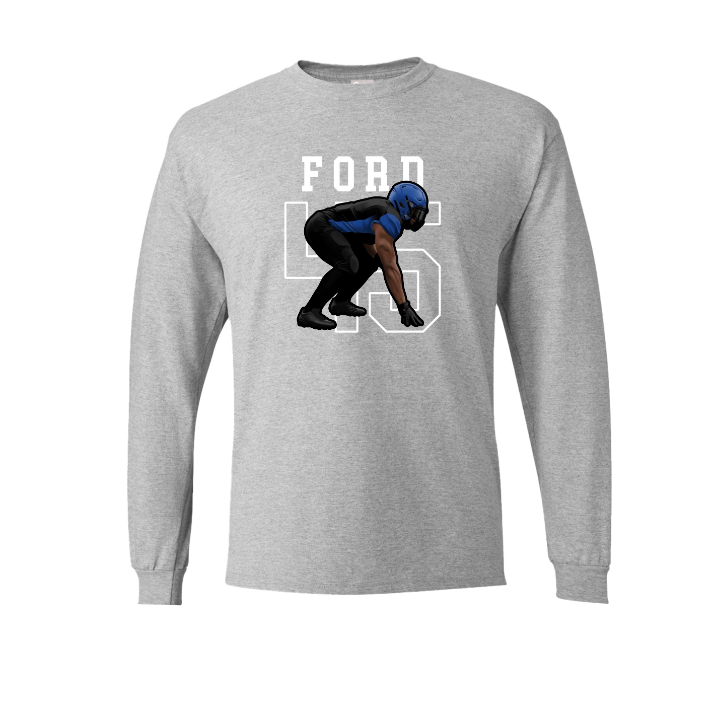 Long Sleeve Tee — Shirsey in Grey