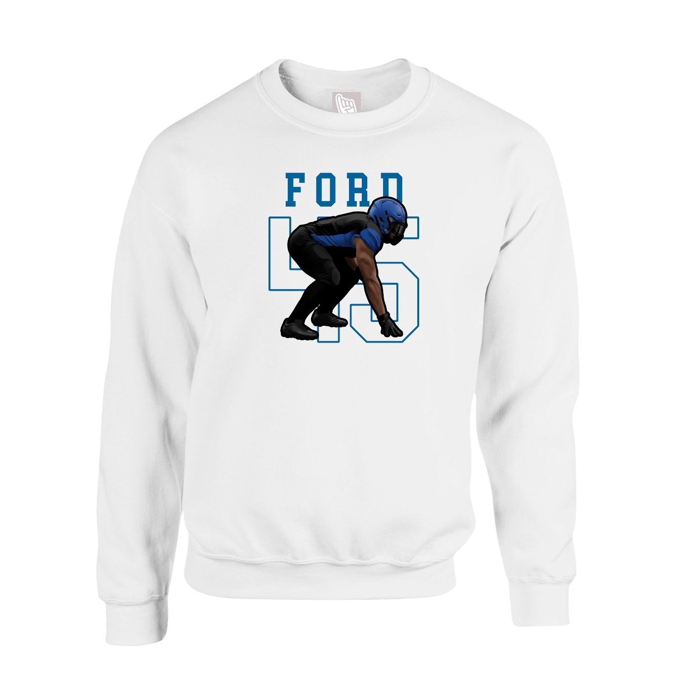 Fleece Crew — Shirsey in White