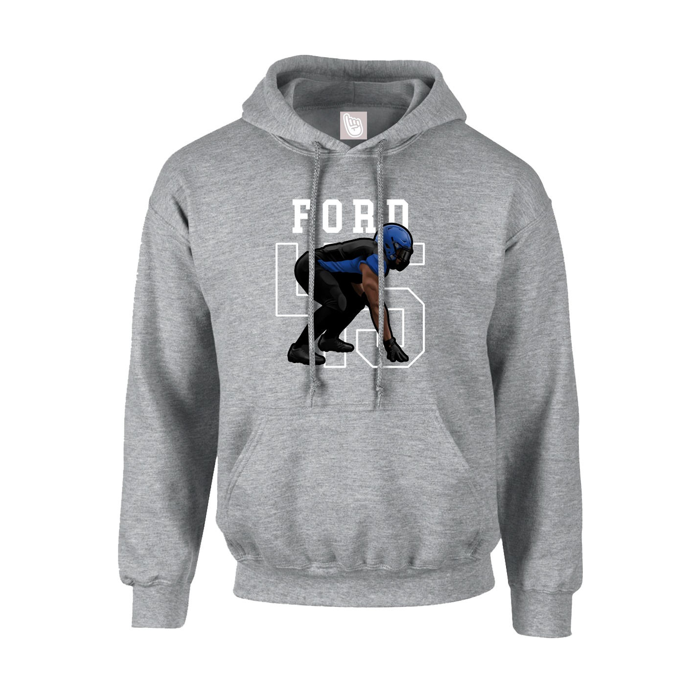 Youth Hoodie — Shirsey in Grey