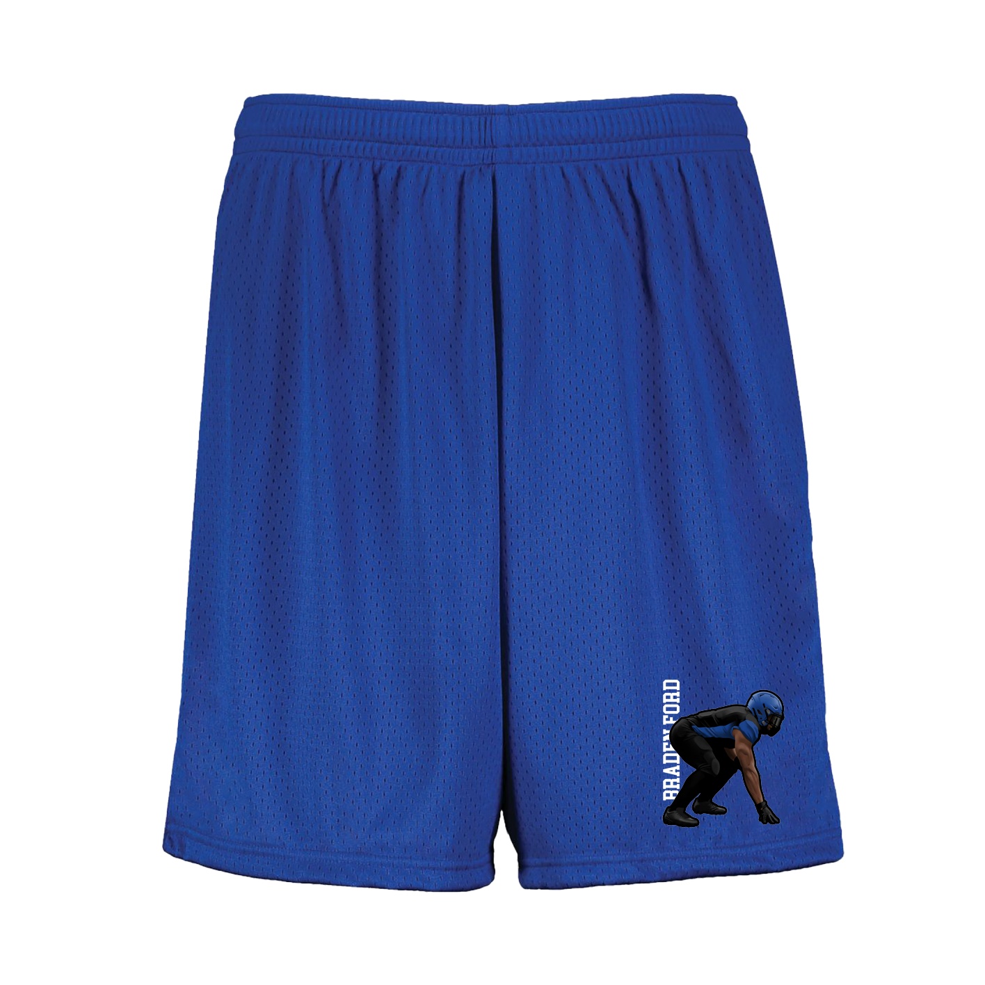 Shorts — Name Vertical in Royal