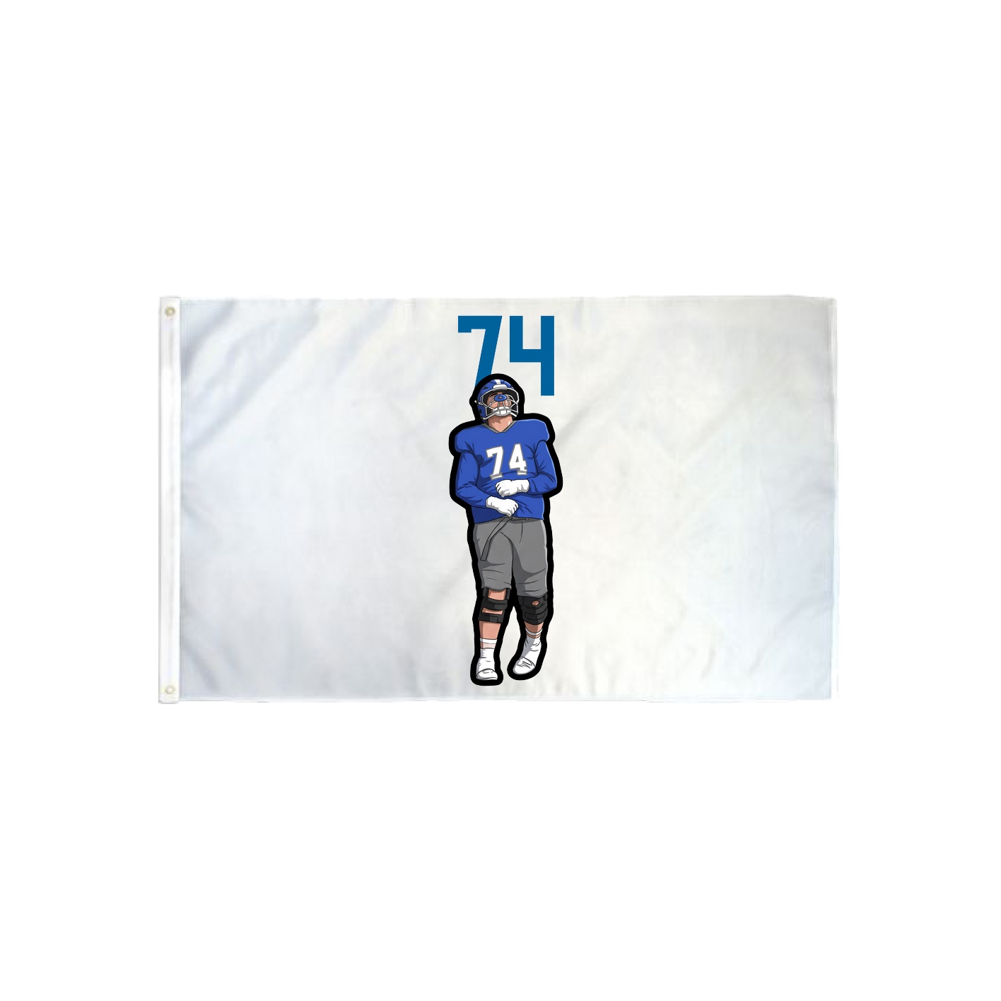 3x5 Flag — Number Top in Classic