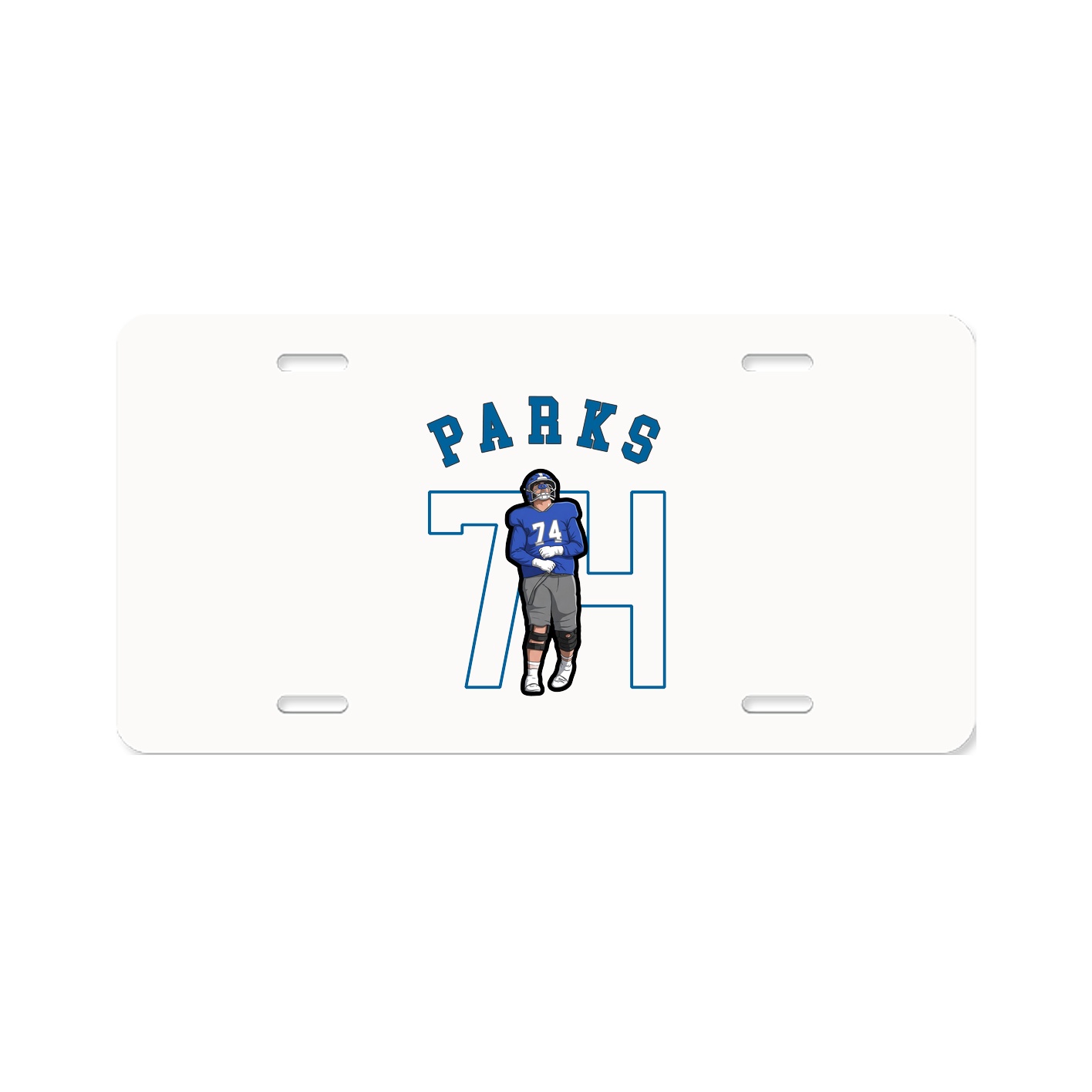 License Plate — Shirsey Arch in Classic