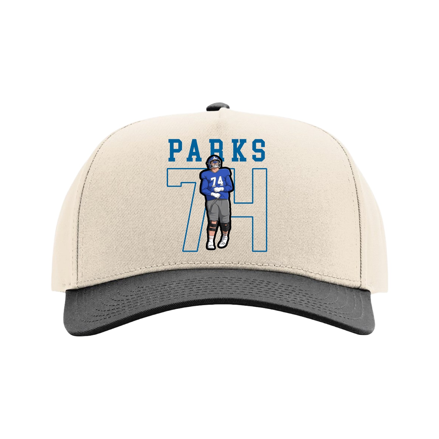 Full Fabric Five-Panel Champ Cap