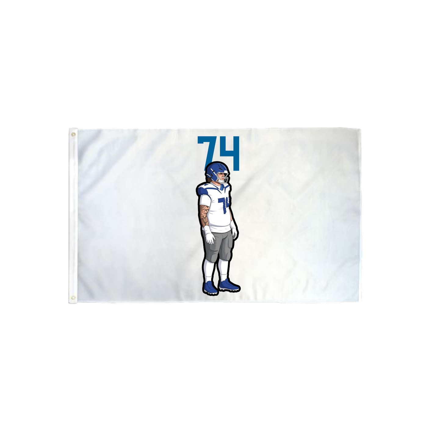 3x5 Flag — Number Top in Classic