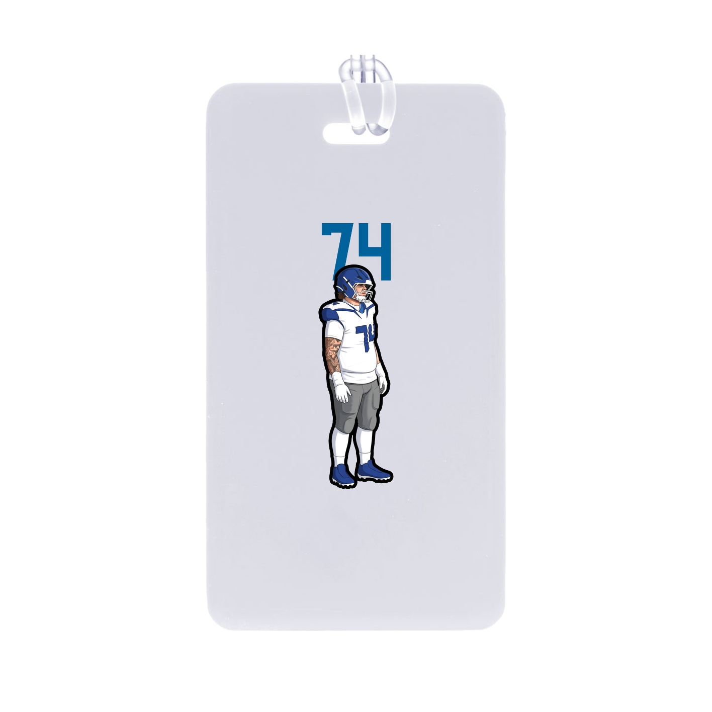 Bag Tag — Number Top in Classic