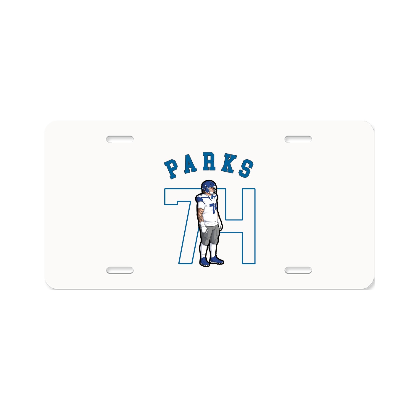 License Plate — Shirsey Arch in Classic