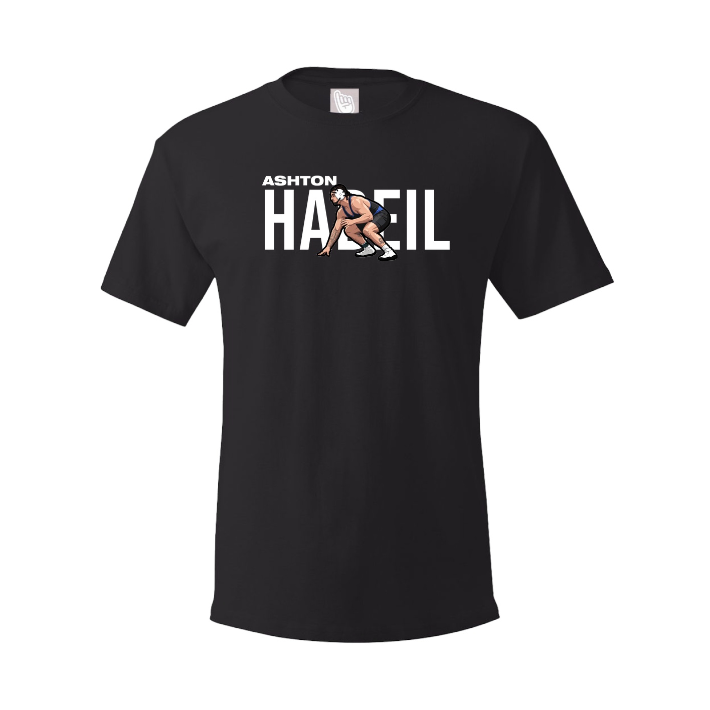 Youth Tee — Player Name in Black
