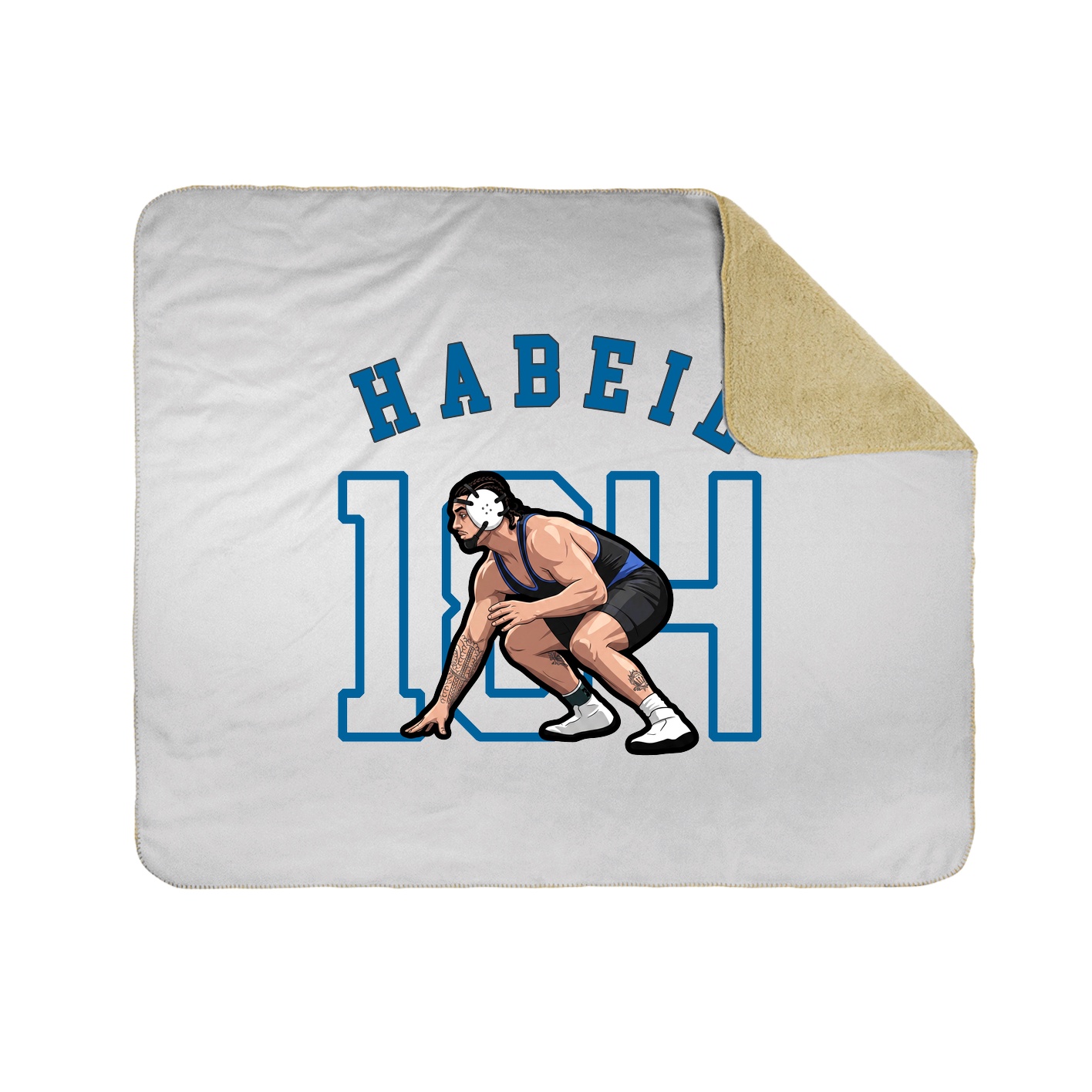 Throw Blanket — Shirsey Arch in White