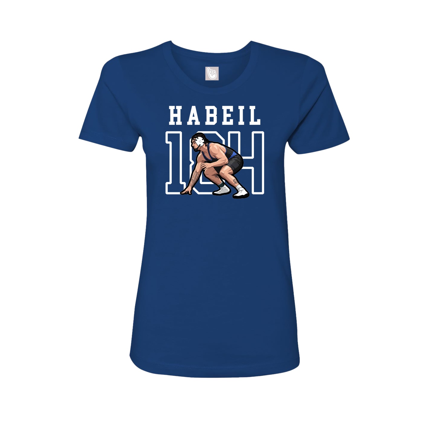 Fitted Women's Tee — Shirsey in Royal