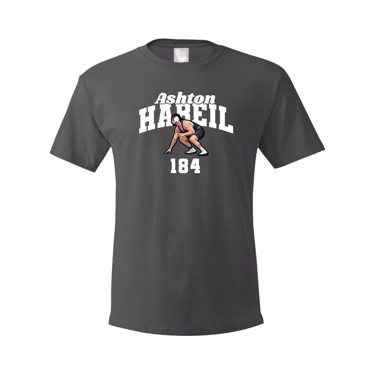 Tee — Signature Arch in Grey