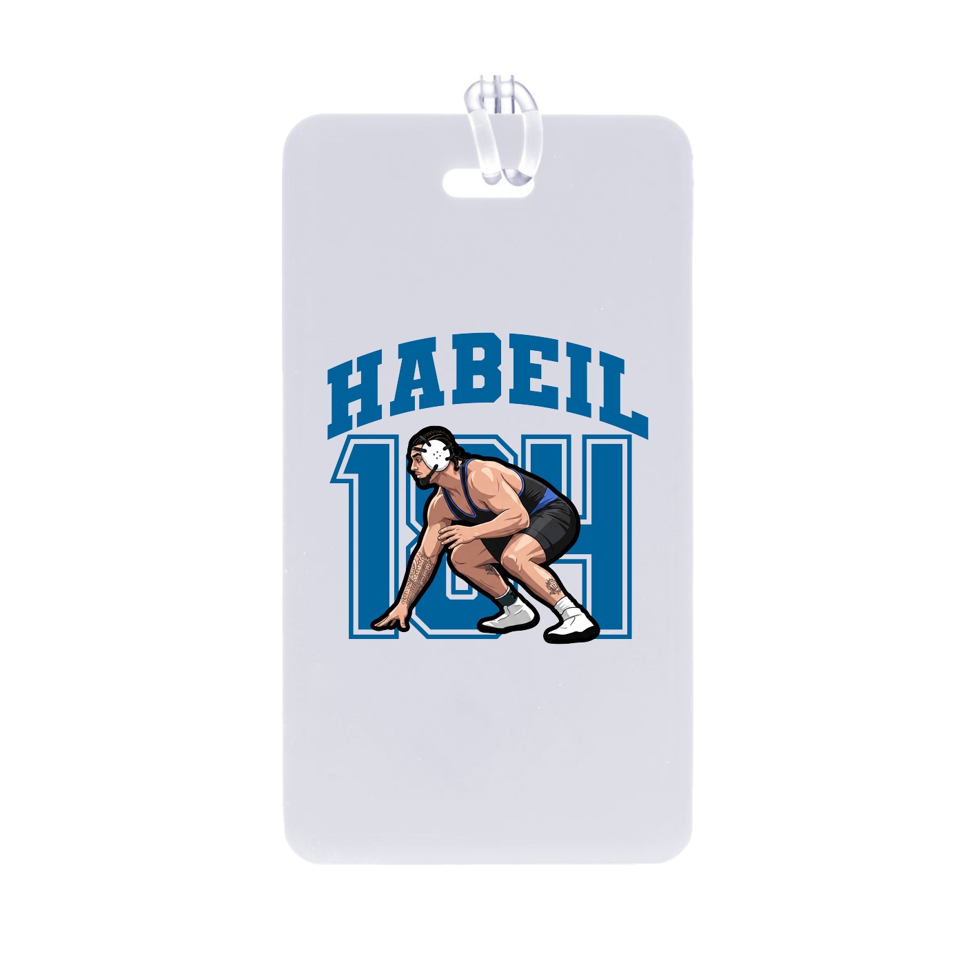 Bag Tag — Number in Classic