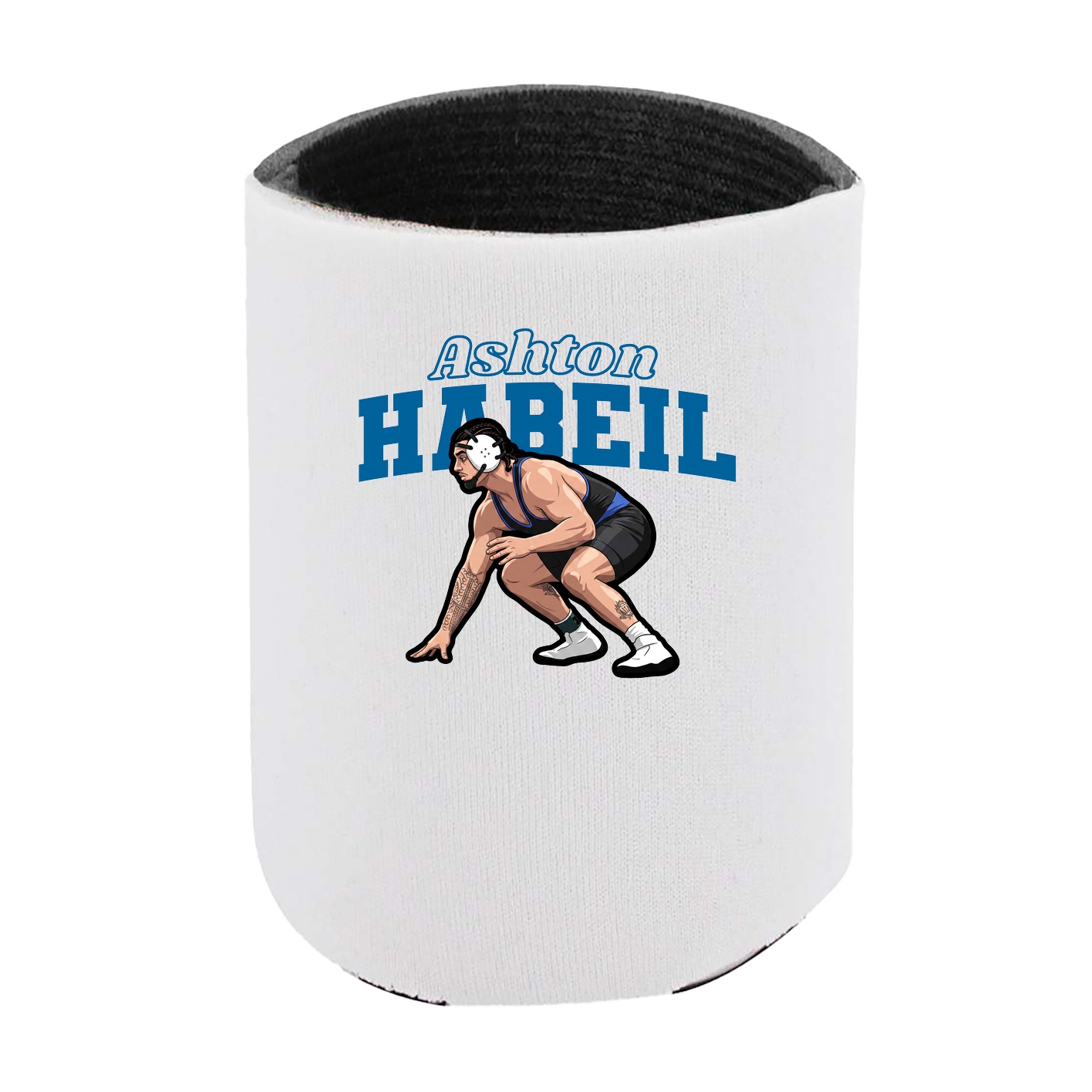 Can Holder — Name Arch in White