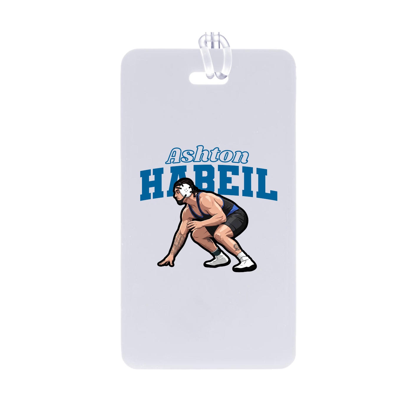 Bag Tag — Name Arch in Classic