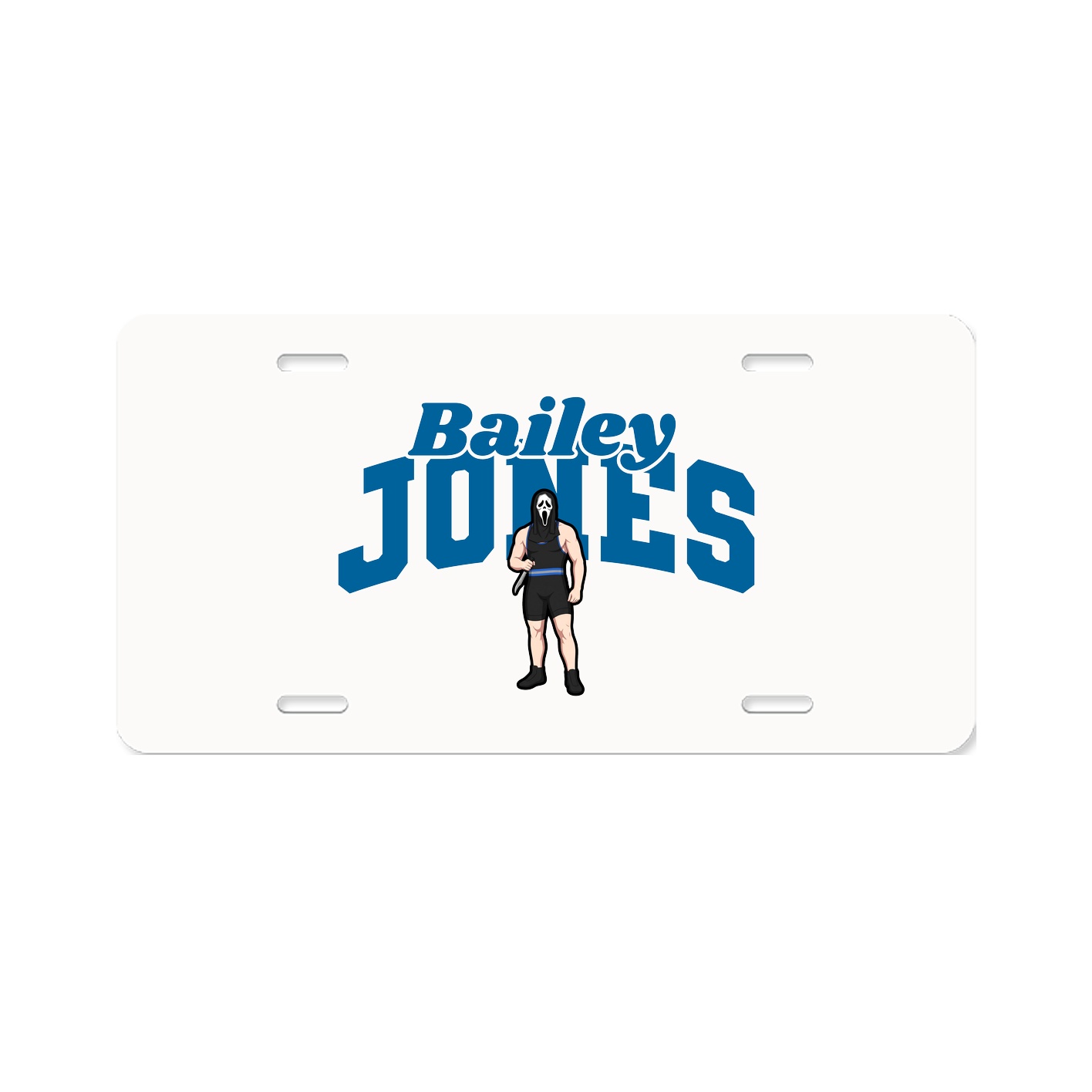 License Plate — Signature Arch in Classic