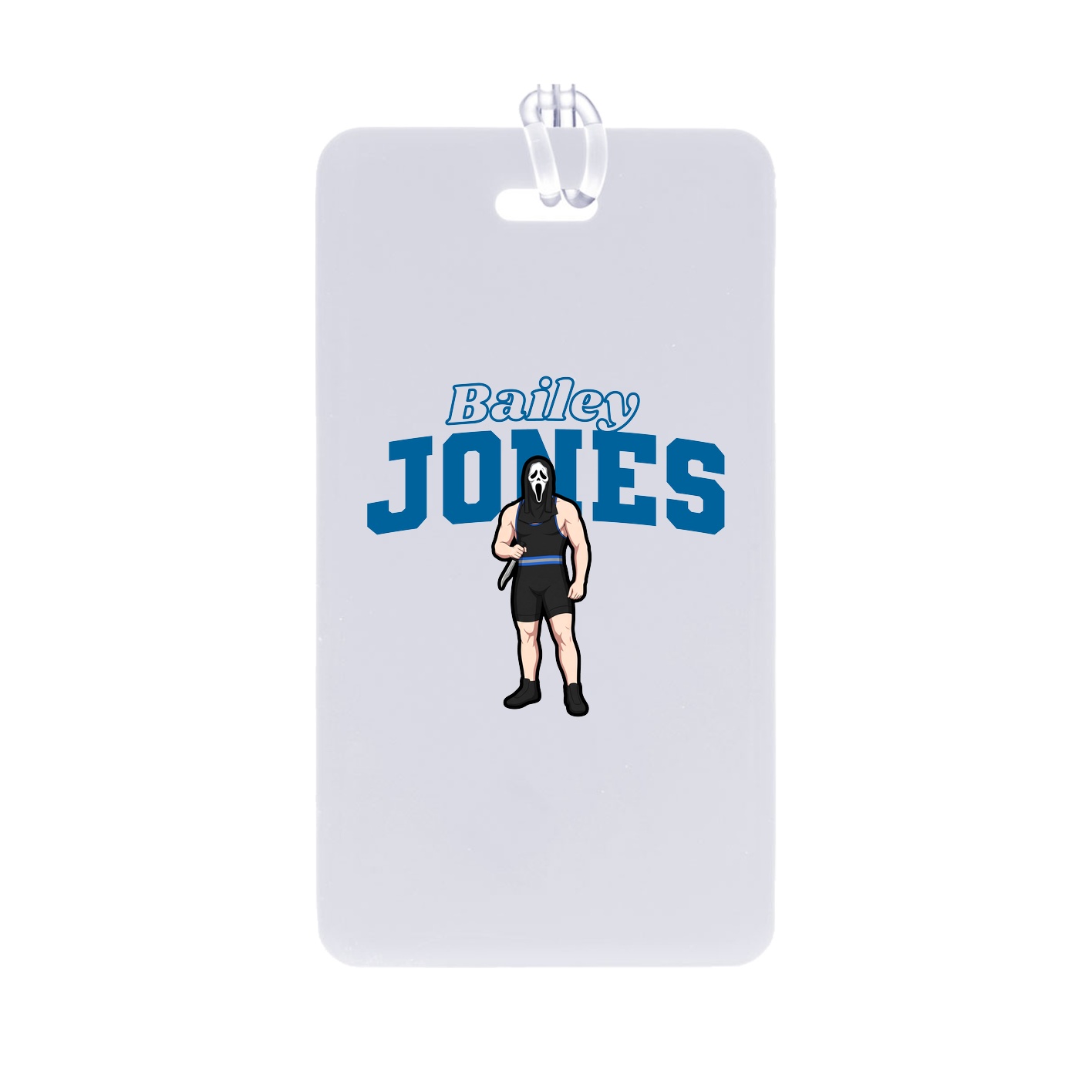 Bag Tag — Name Arch in Classic