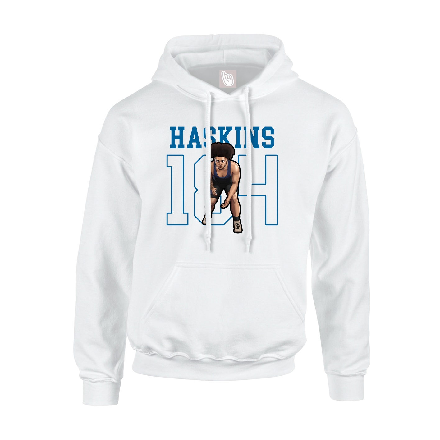 Hoodie — Shirsey in White