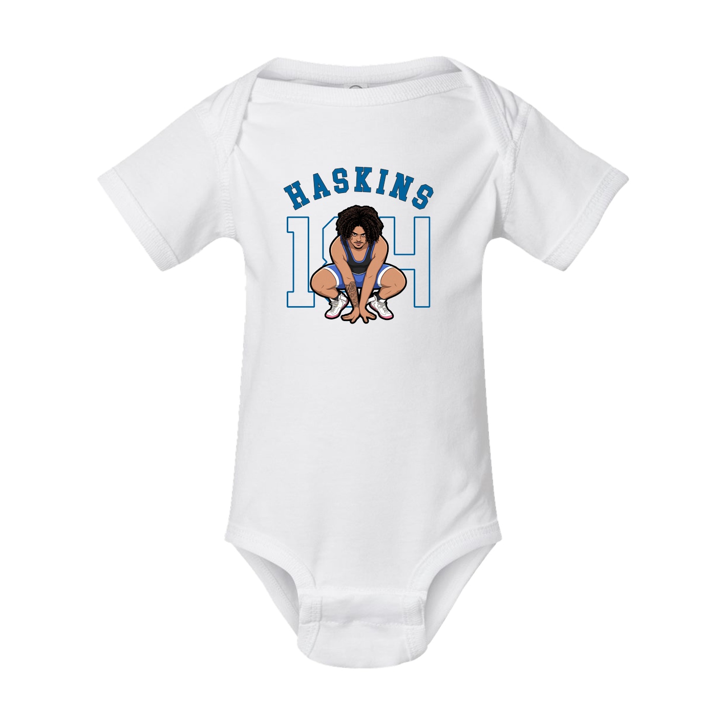Baby Onesie — Shirsey Arch in White