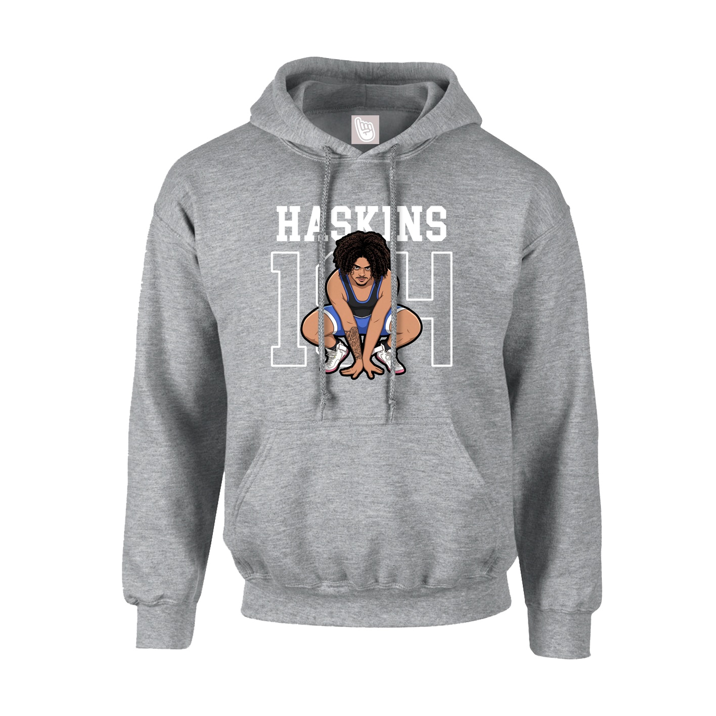 Hoodie — Shirsey in Grey