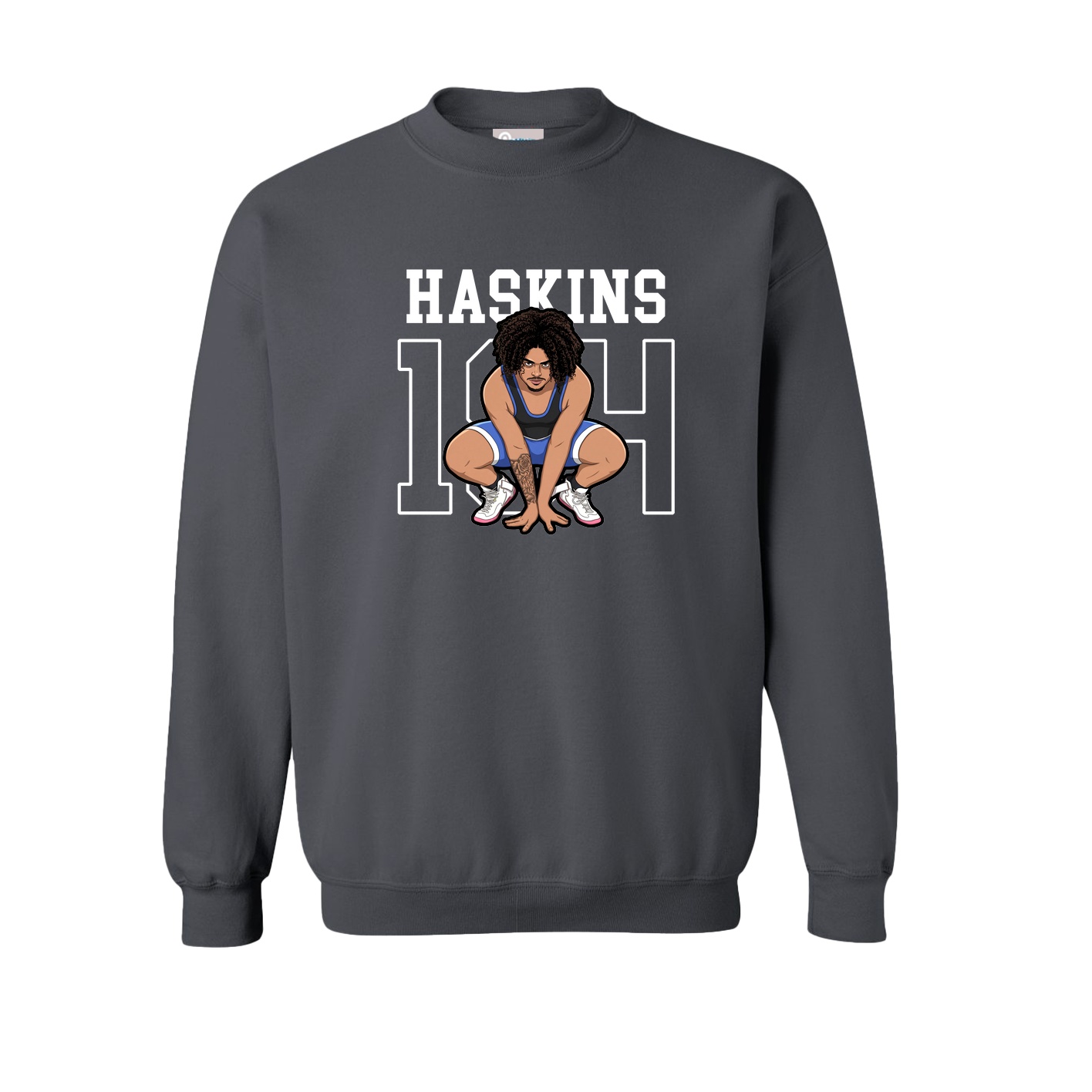Fleece Crew — Shirsey in Grey
