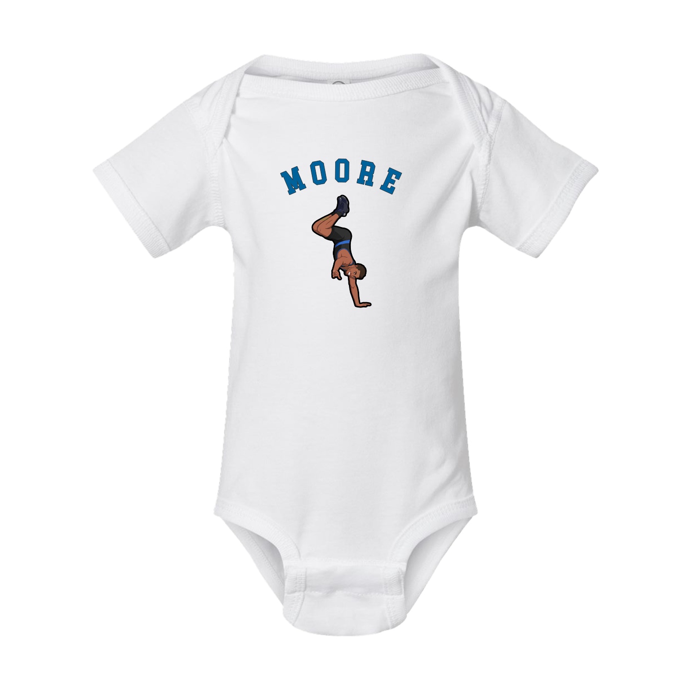 Baby Onesie — Shirsey Arch in White
