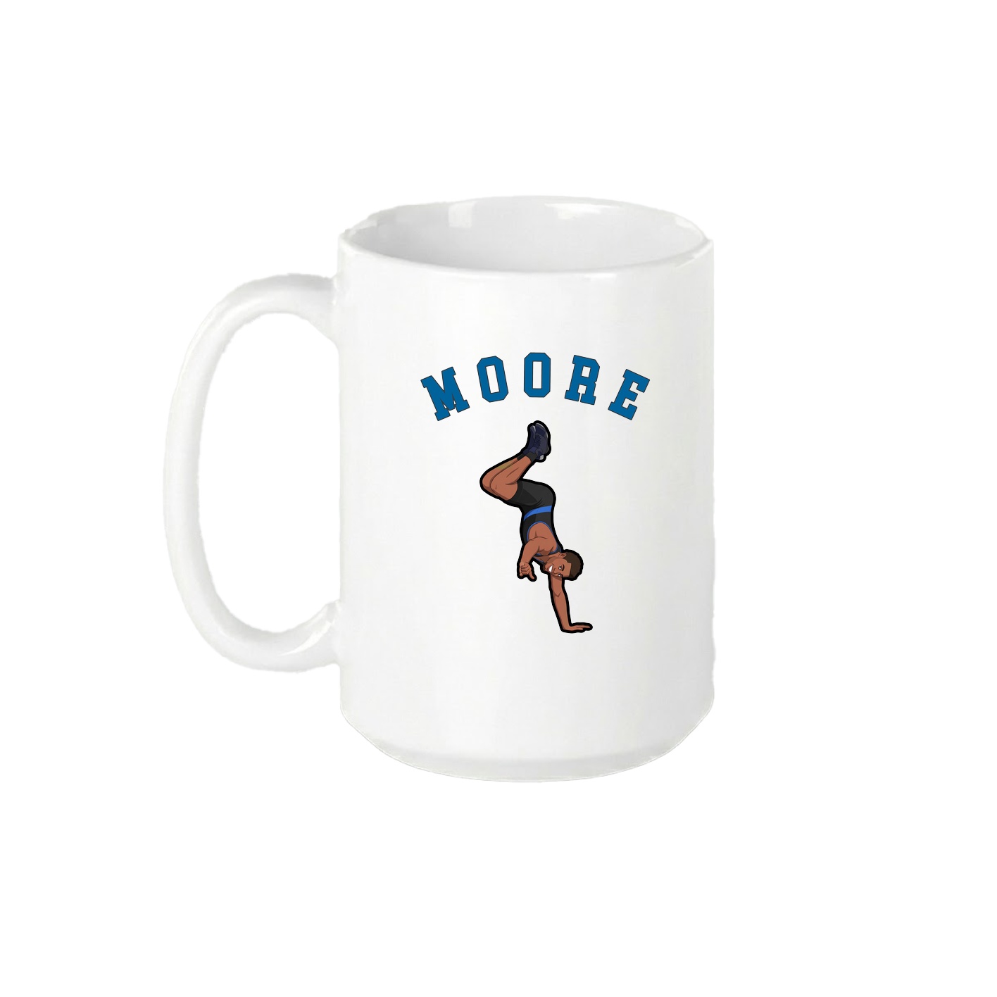 15oz Coffee Mug — Shirsey Arch in White