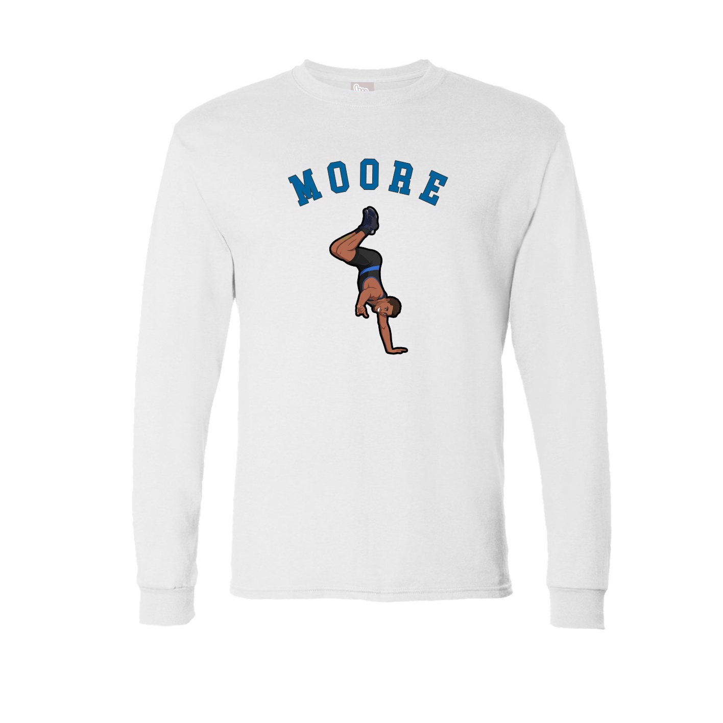 Long Sleeve Tee — Shirsey Arch in White