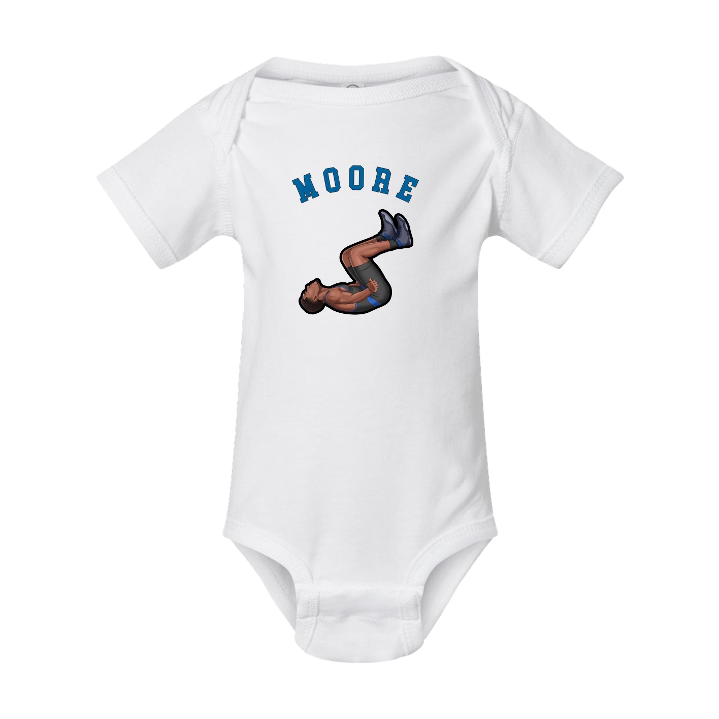 Baby Onesie — Shirsey Arch in White