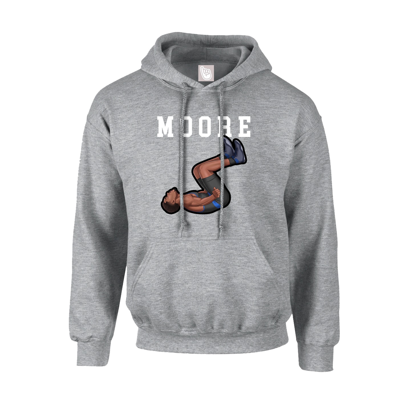 Hoodie — Shirsey in Grey