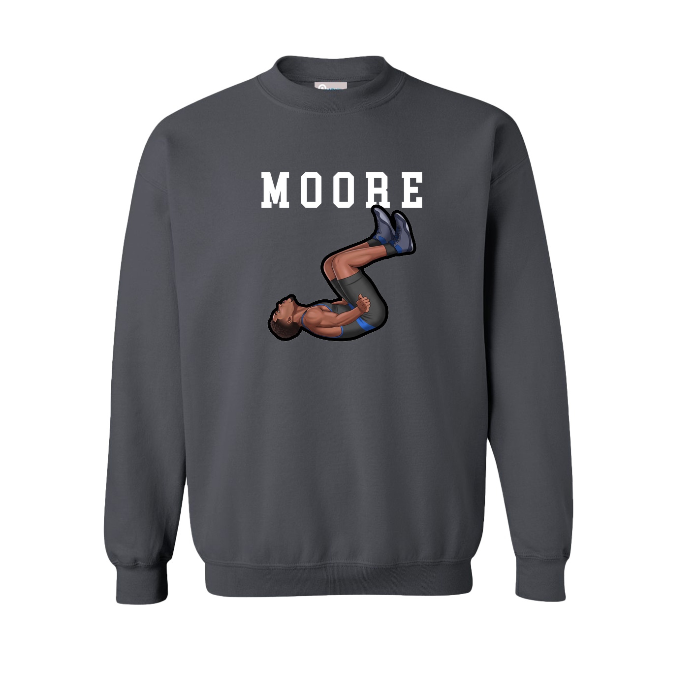 Fleece Crew — Shirsey in Grey