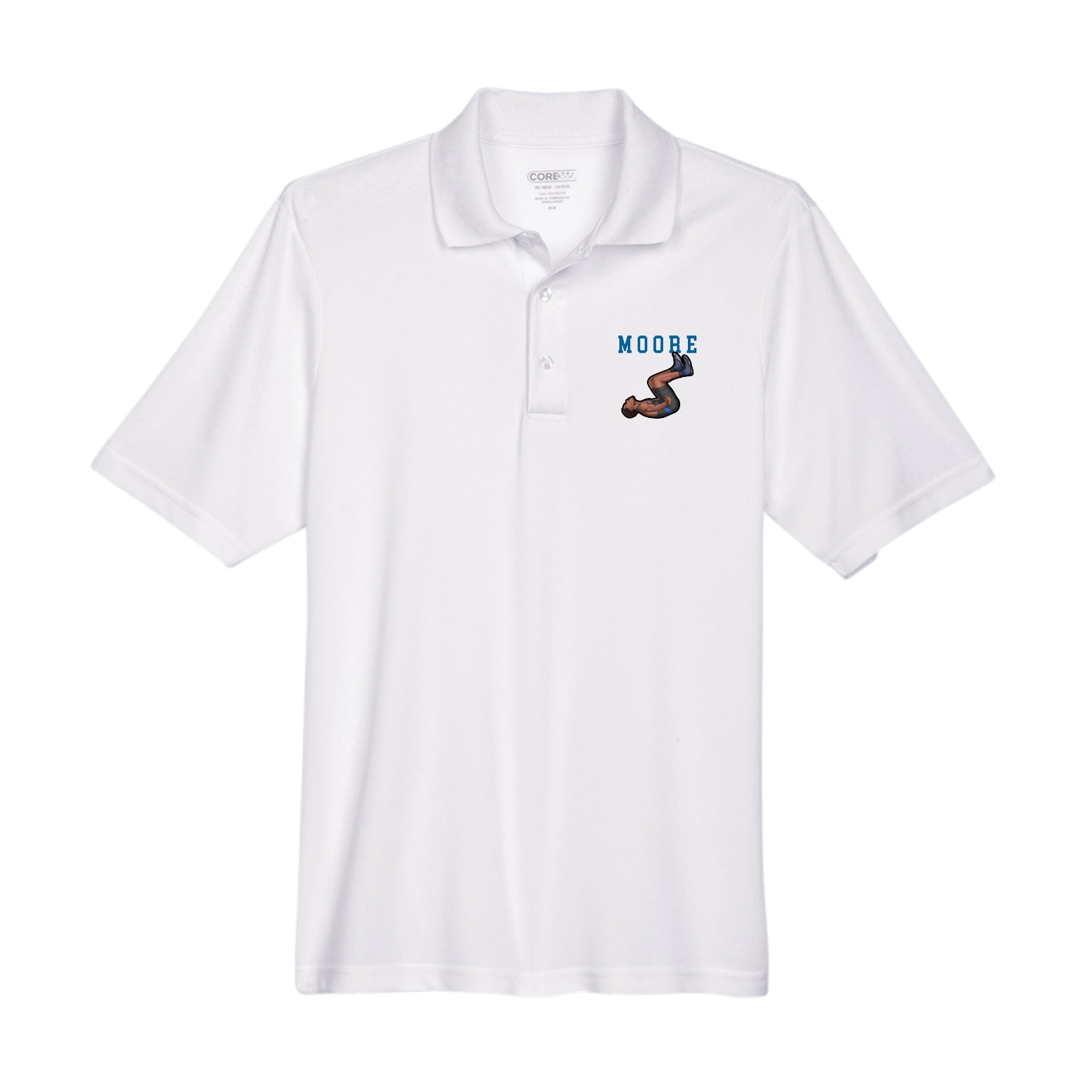 Performance Polo — Shirsey in White