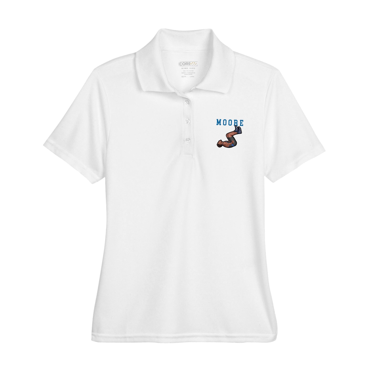 Womens Performance Polo — Shirsey in White