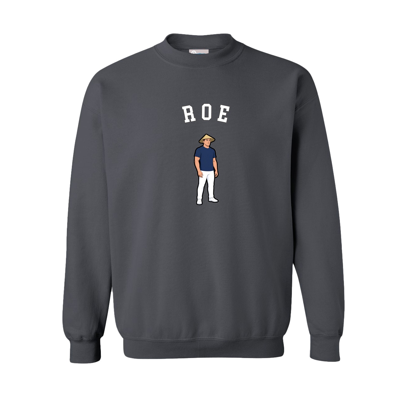 Fleece Crew — Shirsey Arch in Grey