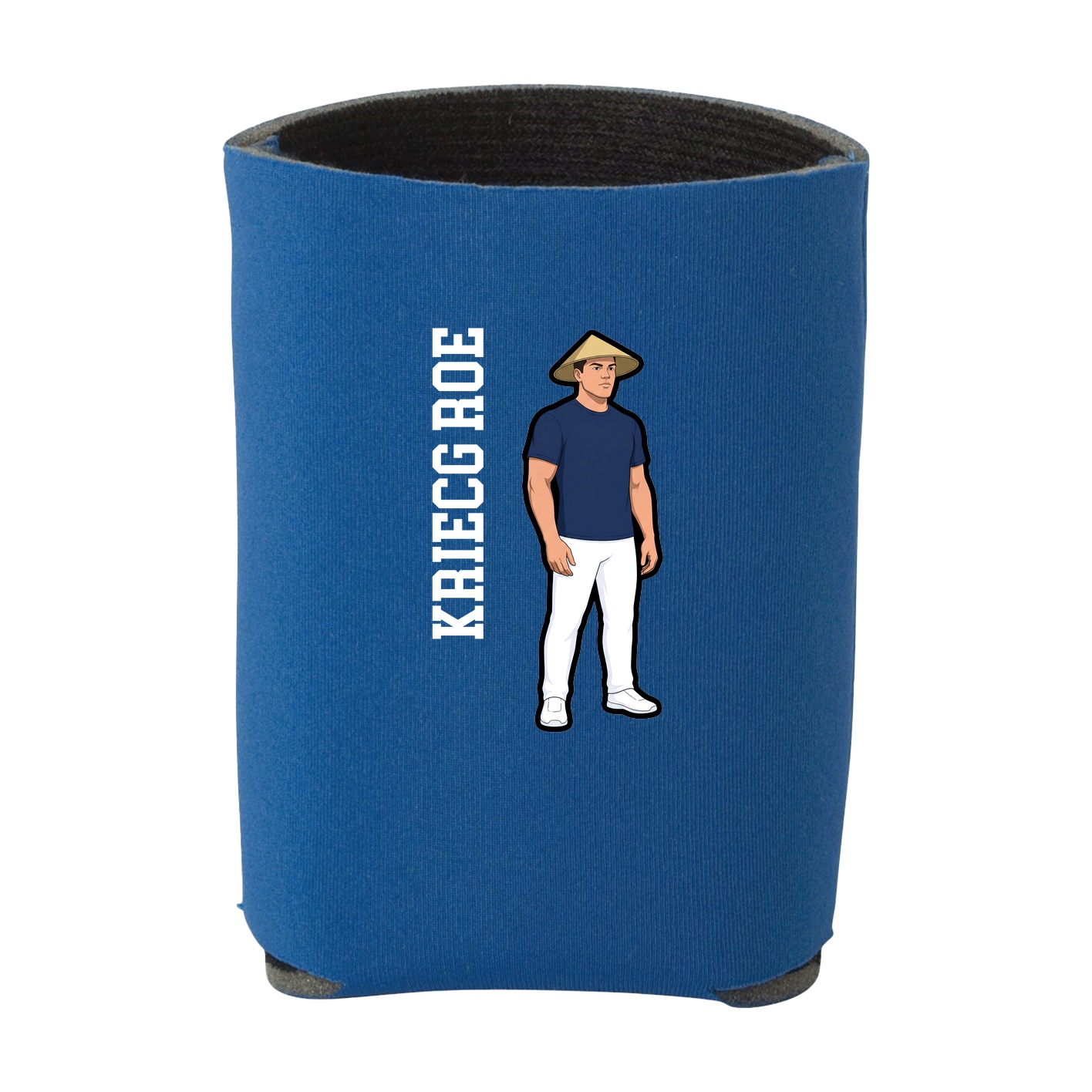 Can Holder — Name Vertical in Royal