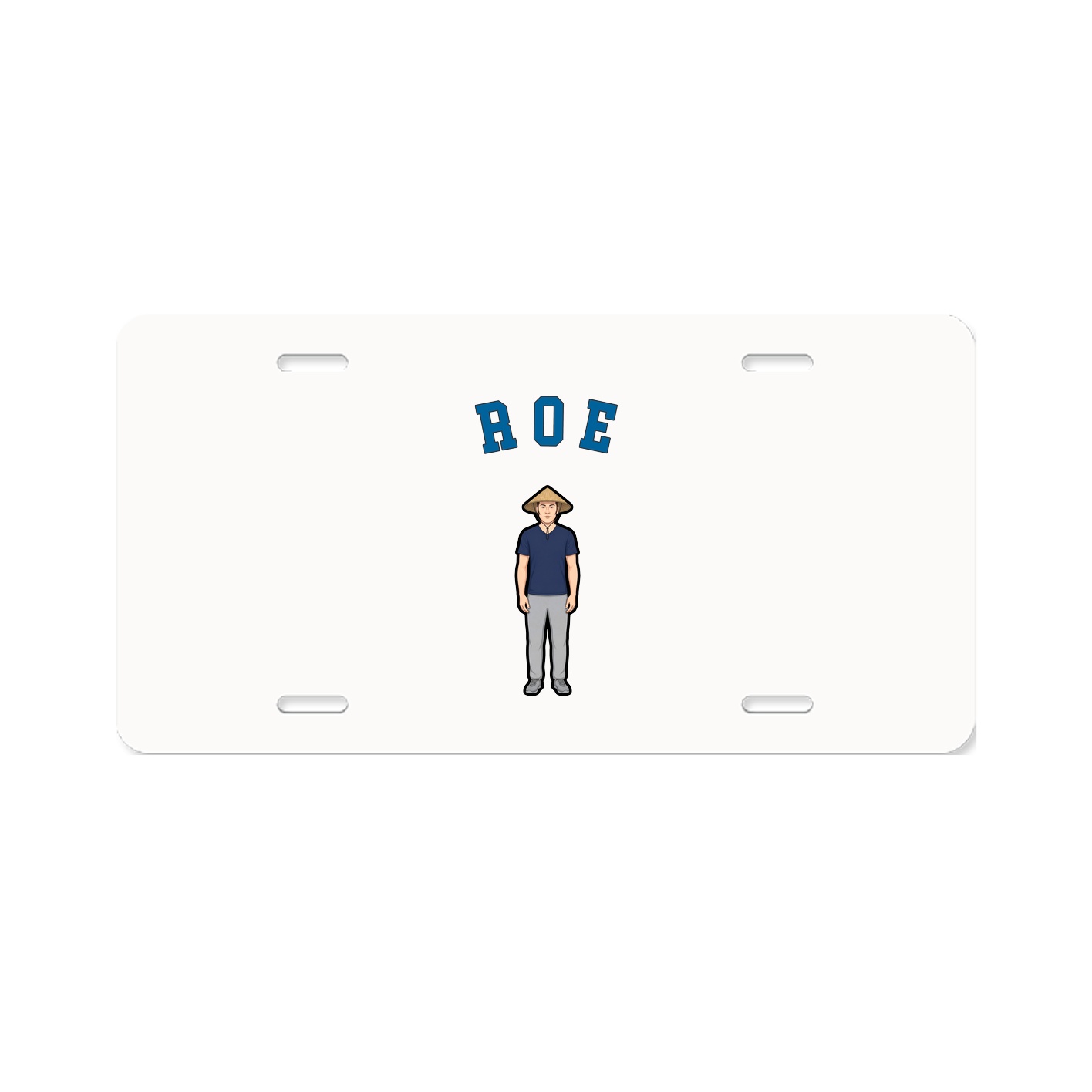License Plate — Shirsey Arch in Classic