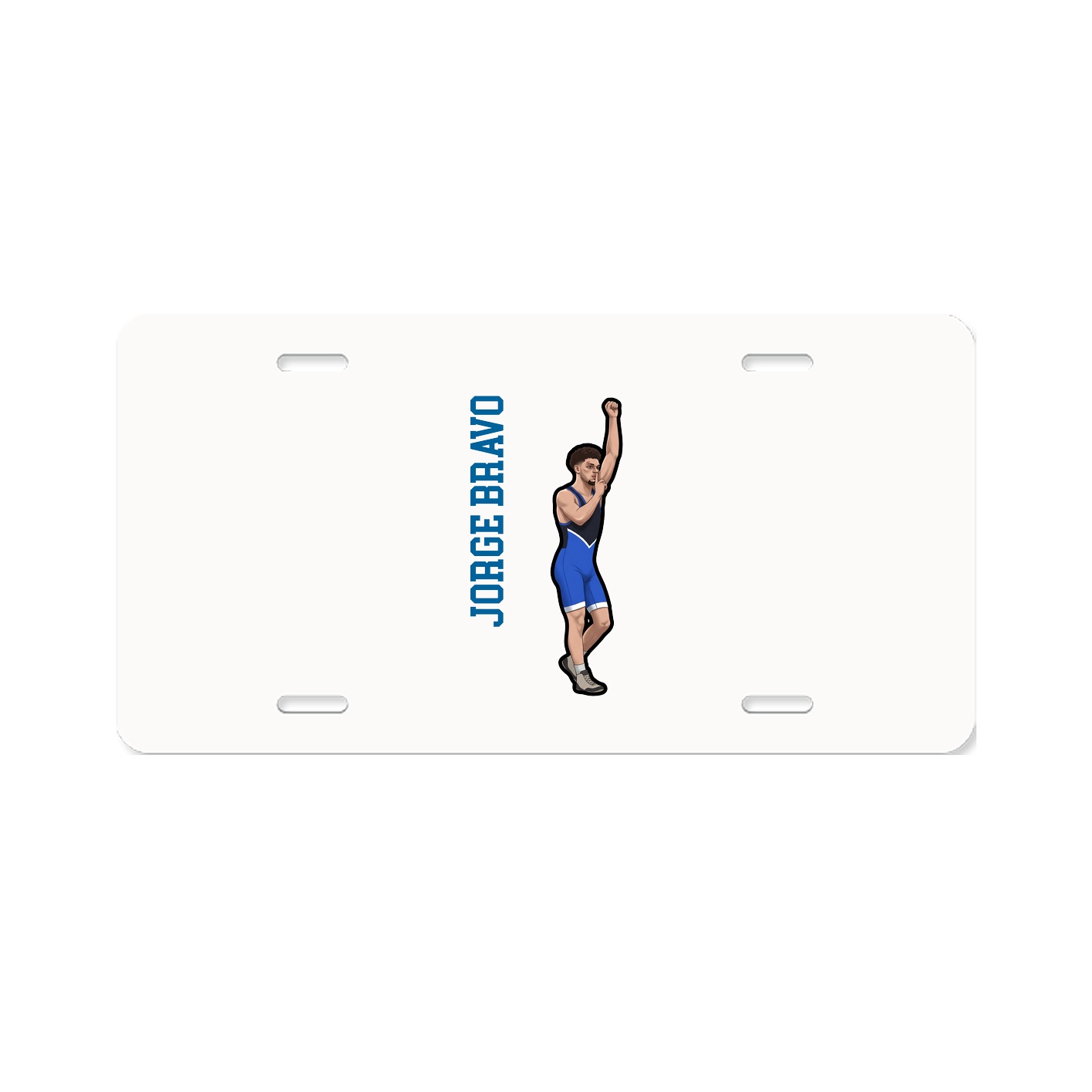Aluminum License Plate