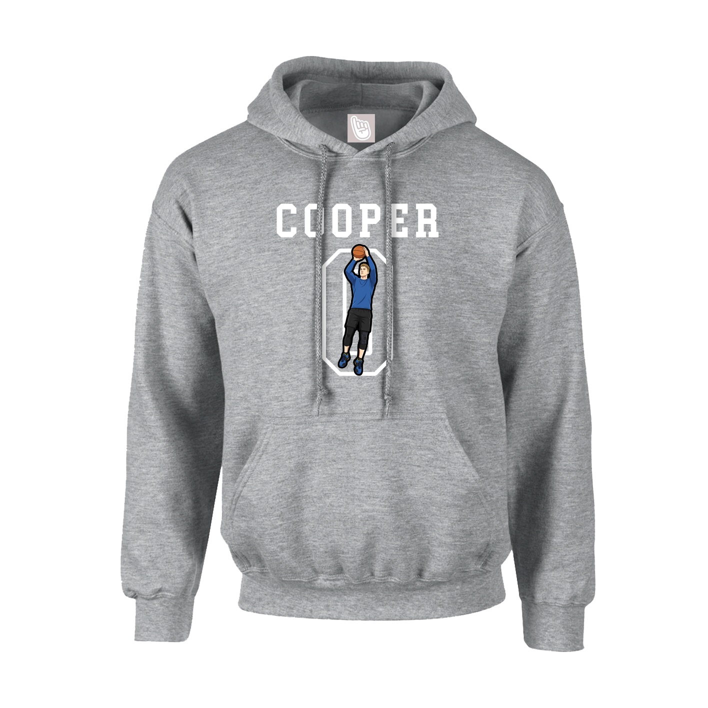 Hoodie — Shirsey in Grey