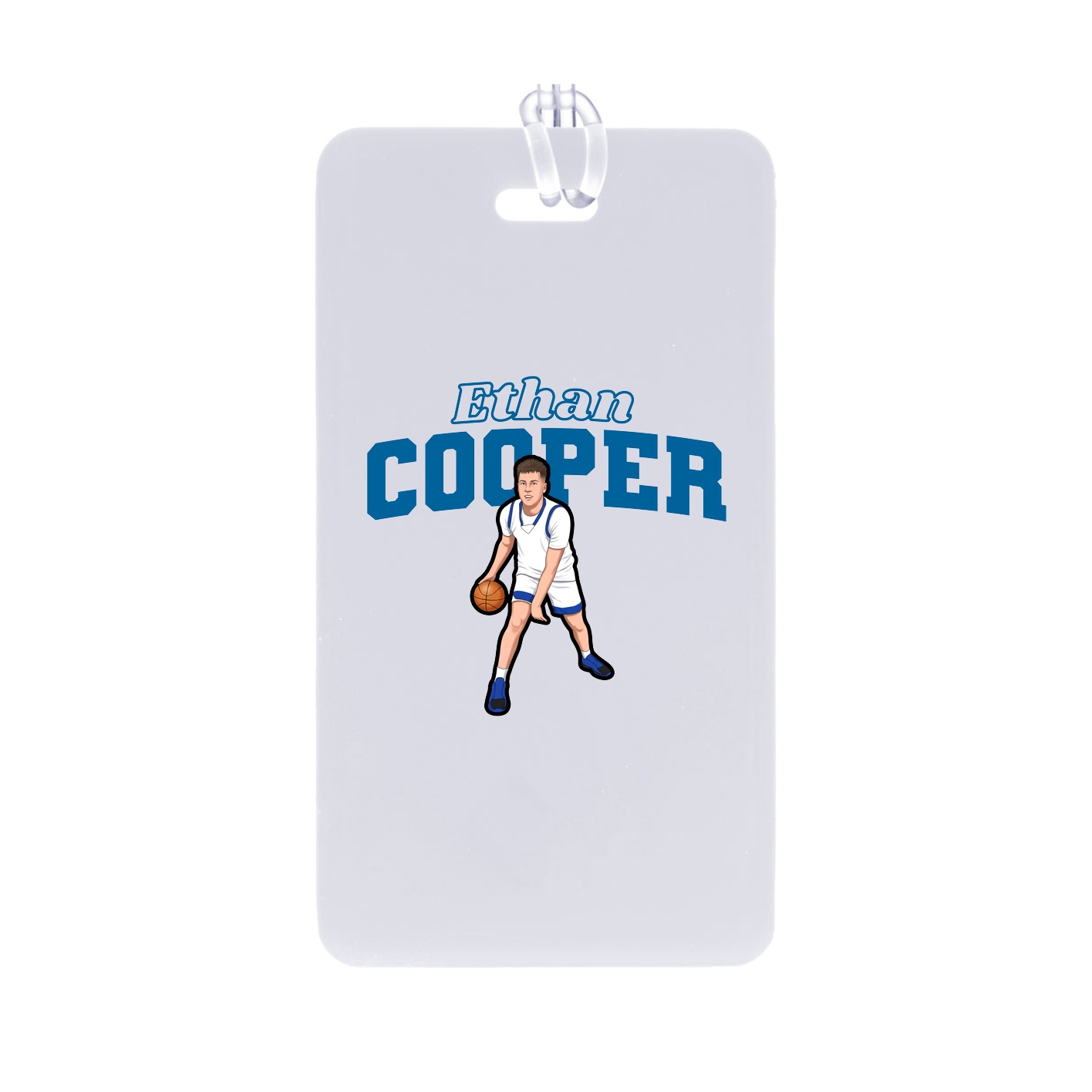 Bag Tag — Name Arch in Classic
